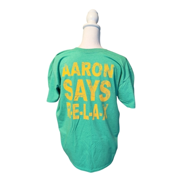Other - "Aaron Says" GREEN BAY PACKERS Short Sleeve Shirt